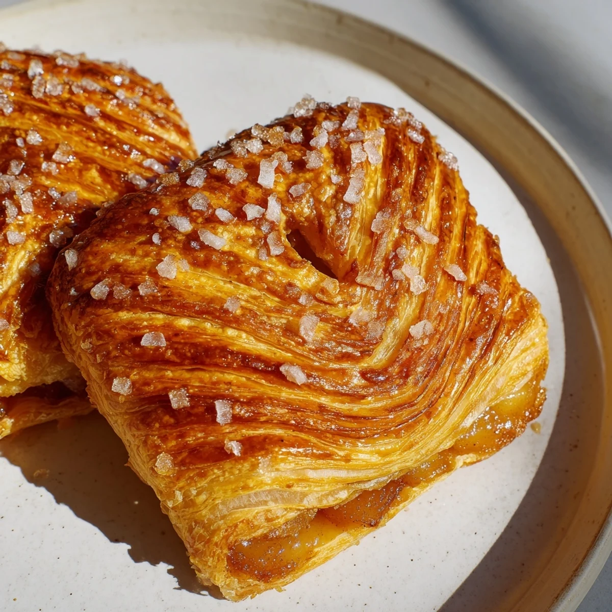 Golden Homemade Apple Turnover pastries, still warm and flaky, invite you to bite into sweet, spiced apples.