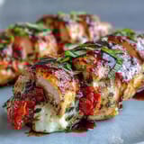 Caprese Stuffed Chicken Breast