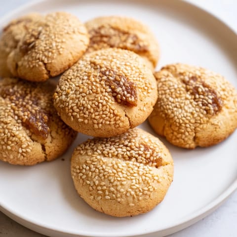 Palestinian Kahk Sesame Cookies