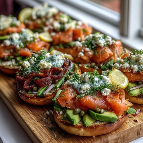 Spring Brunch Smoked Salmon