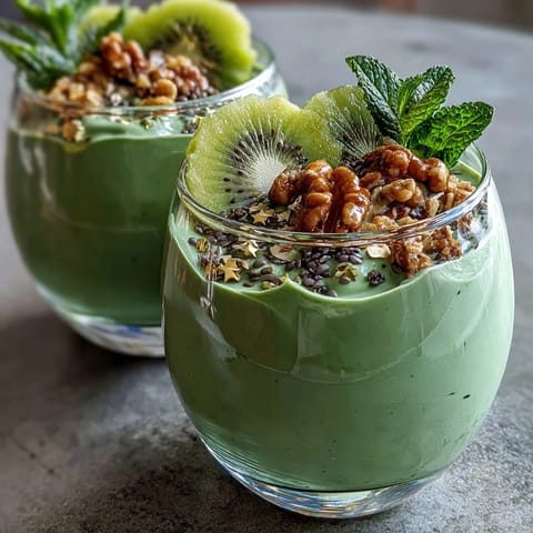 Green Shamrock Protein Smoothie