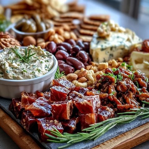 Housewarming Charcuterie Board Dips