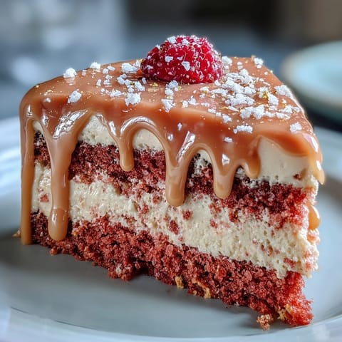 Pretty pink Rosé Velvet Cake, perfect for celebrations with a decadent gold drip.