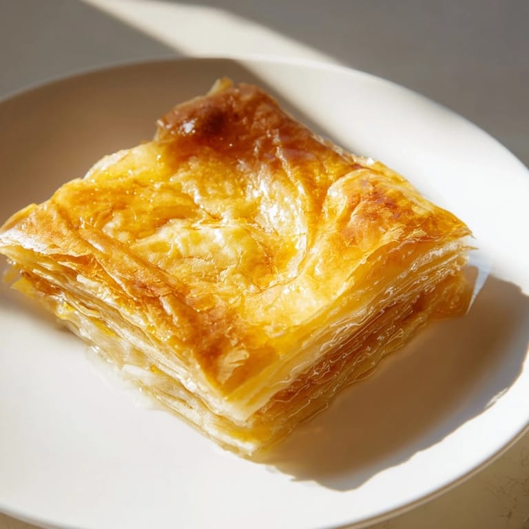 Crisp edges and soft layers of freshly cooked Msemen pastry are waiting to be enjoyed with tea.