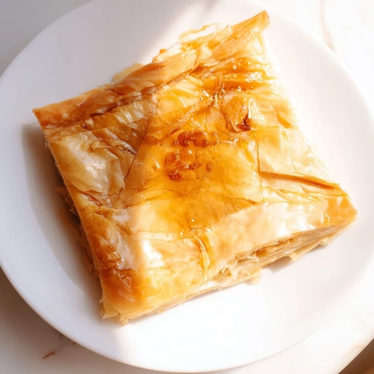 Warm Moroccan Msemen, a traditional treat, shows beautifully layered folds, perfect for breakfast.